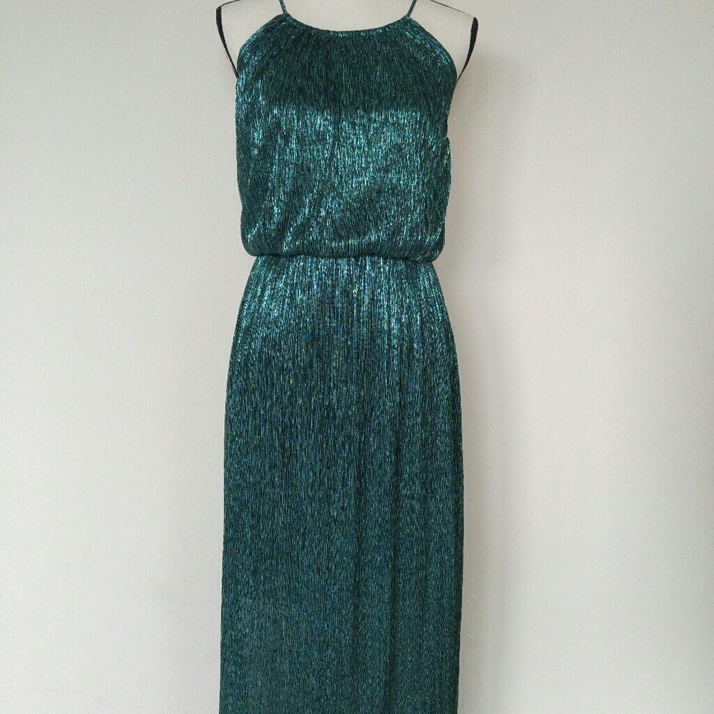 Enfocus Studio Emerald Green Cocktail Dress